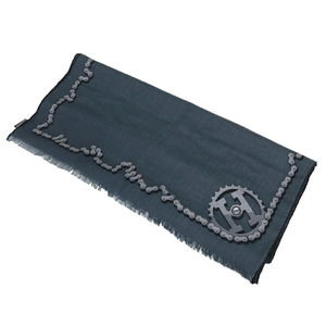 HERMES Navy Scarf
